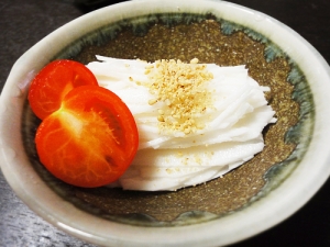 ワンランク上の山芋の短冊 レシピ 作り方 By Nonbirisyuhu 楽天レシピ