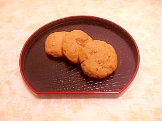 胡麻風味 柿入りそばぼうろ風 レシピ 作り方 By 仄香 楽天レシピ