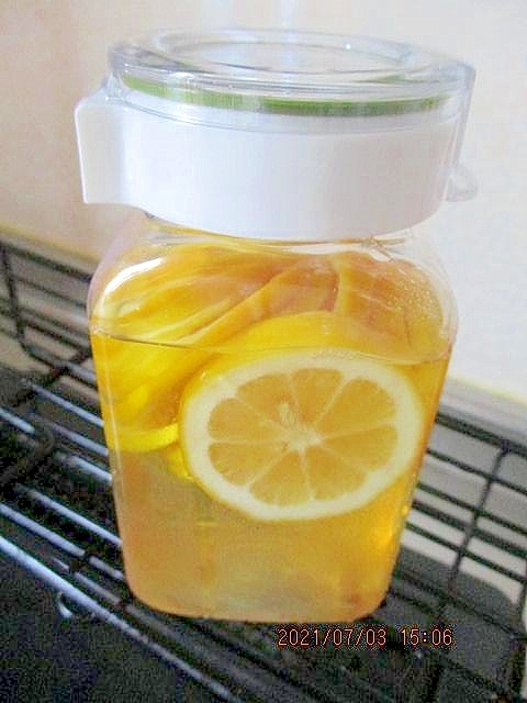 すぐできるレモンサワーのビン保存方法