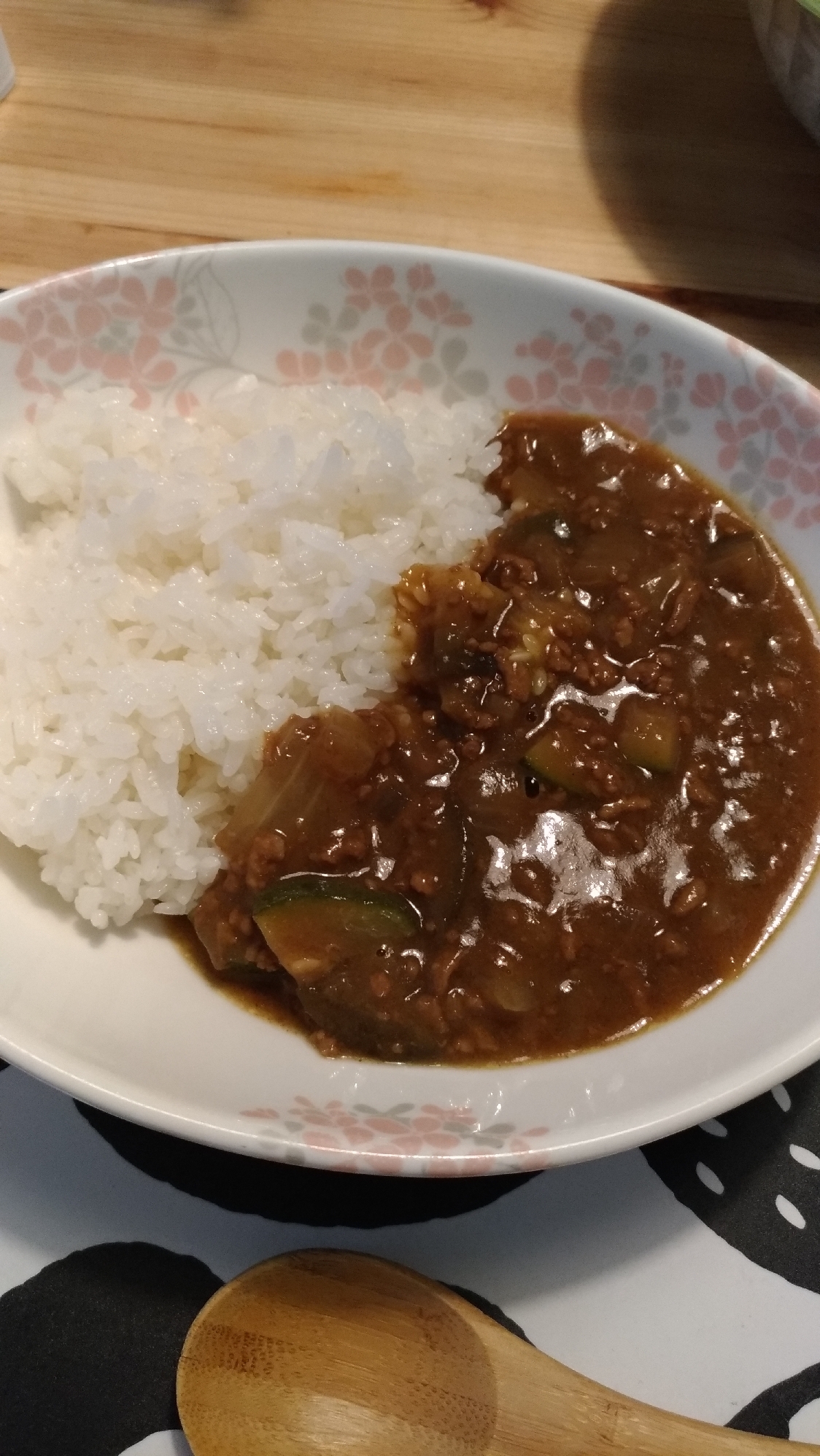 ナスとズッキーニのカレー