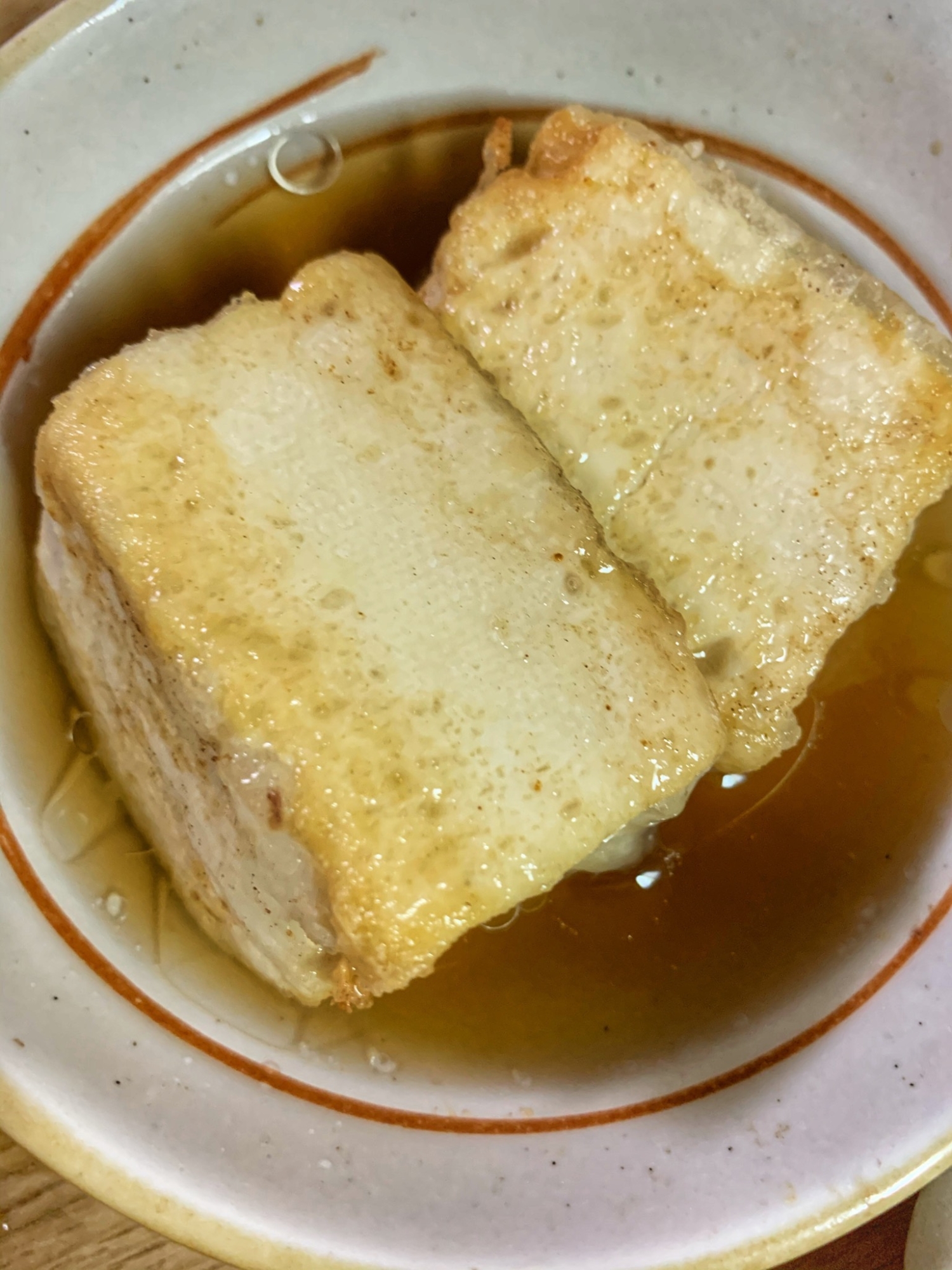 カリカリ✨ふんわり♡揚げ出し豆腐