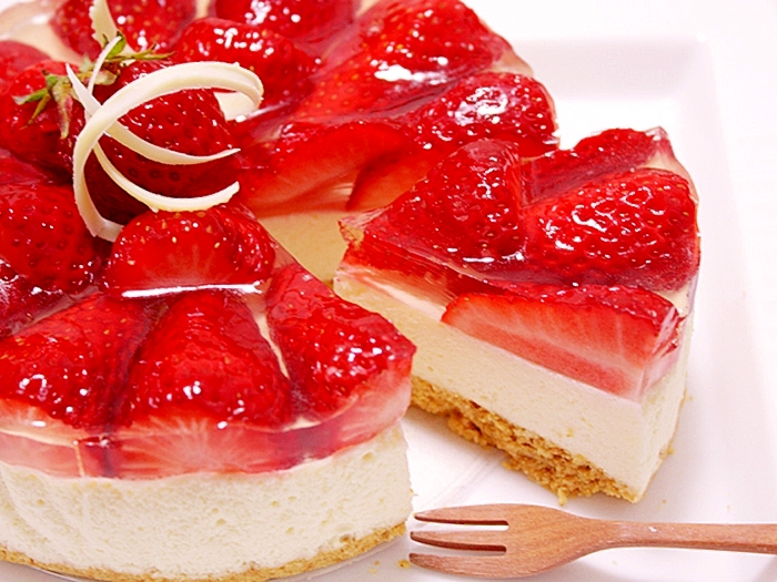 いちごのレアチーズケーキ レシピ 作り方 By 楽天出店店舗 パンとお菓子材料のマルコ 楽天レシピ いちごのレアチーズケーキ レシピ 作り方 By 楽天出店店舗 パンとお菓子材料のマルコ 楽天レシピ