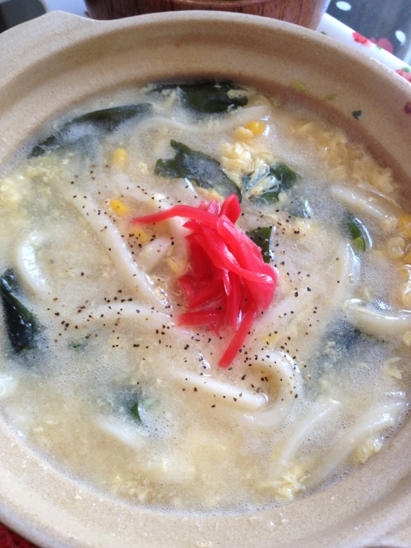 なんちゃって☆もろこしうどん