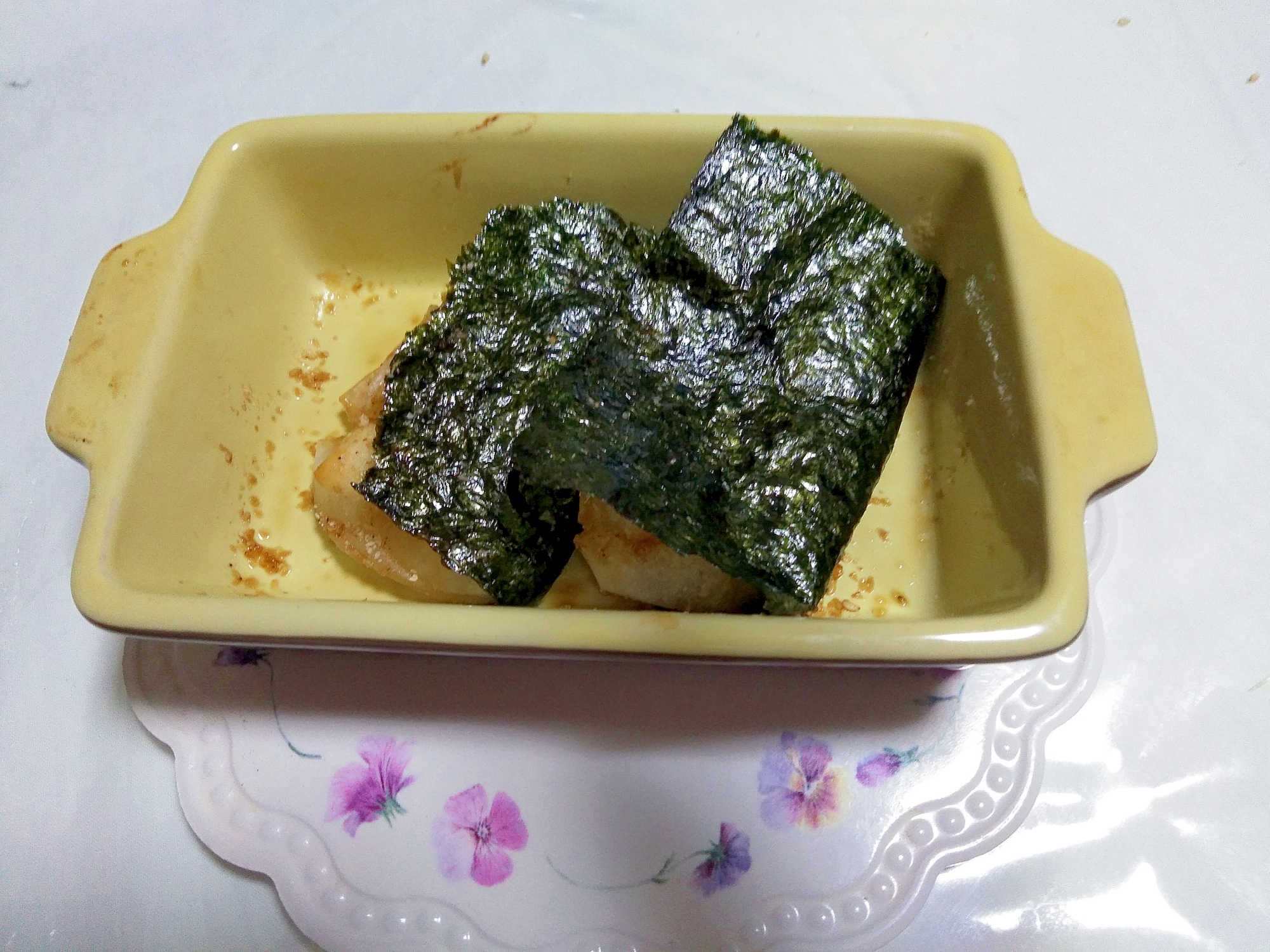 香ばしい！ごま味の磯辺焼き