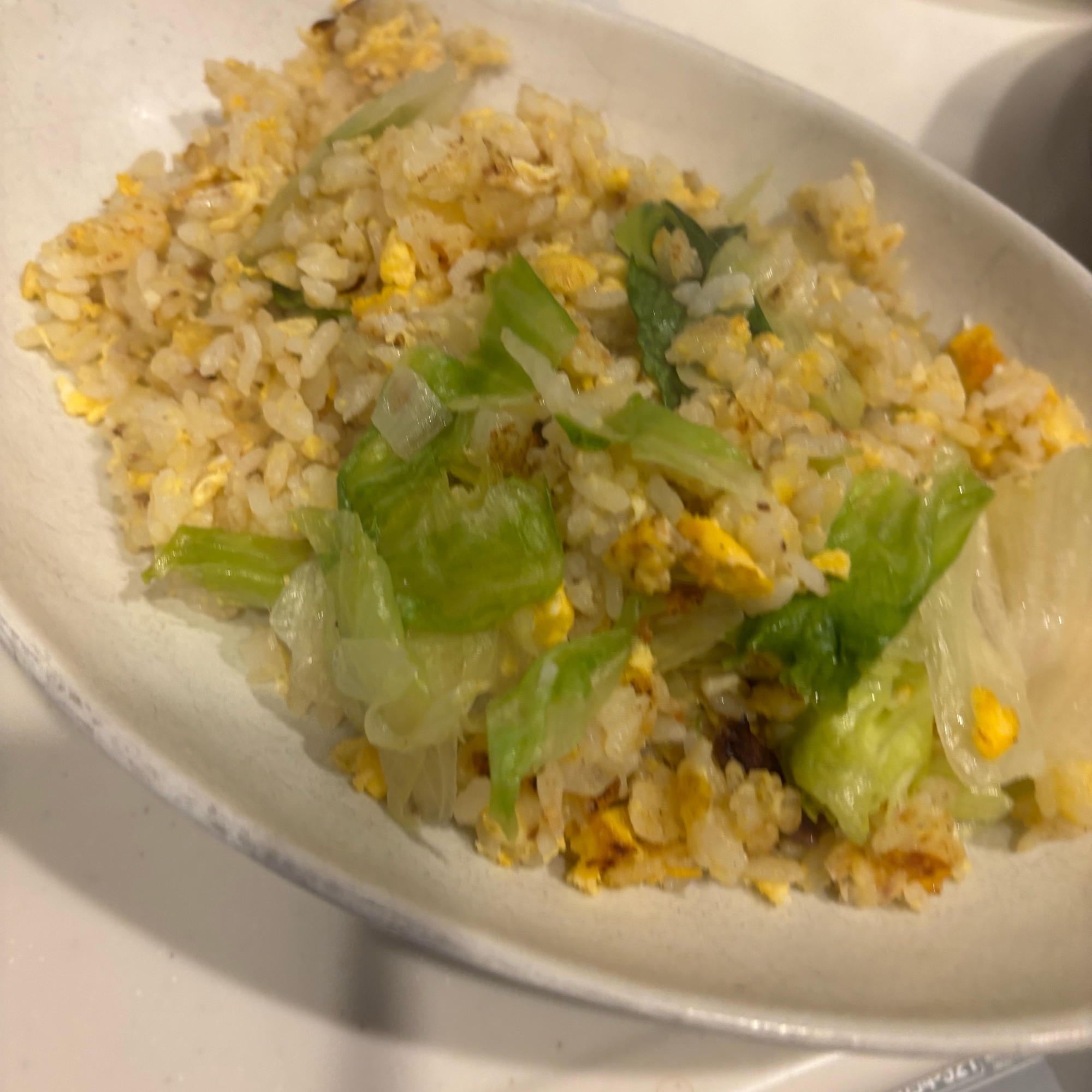 アンチョビレタスチャーハン