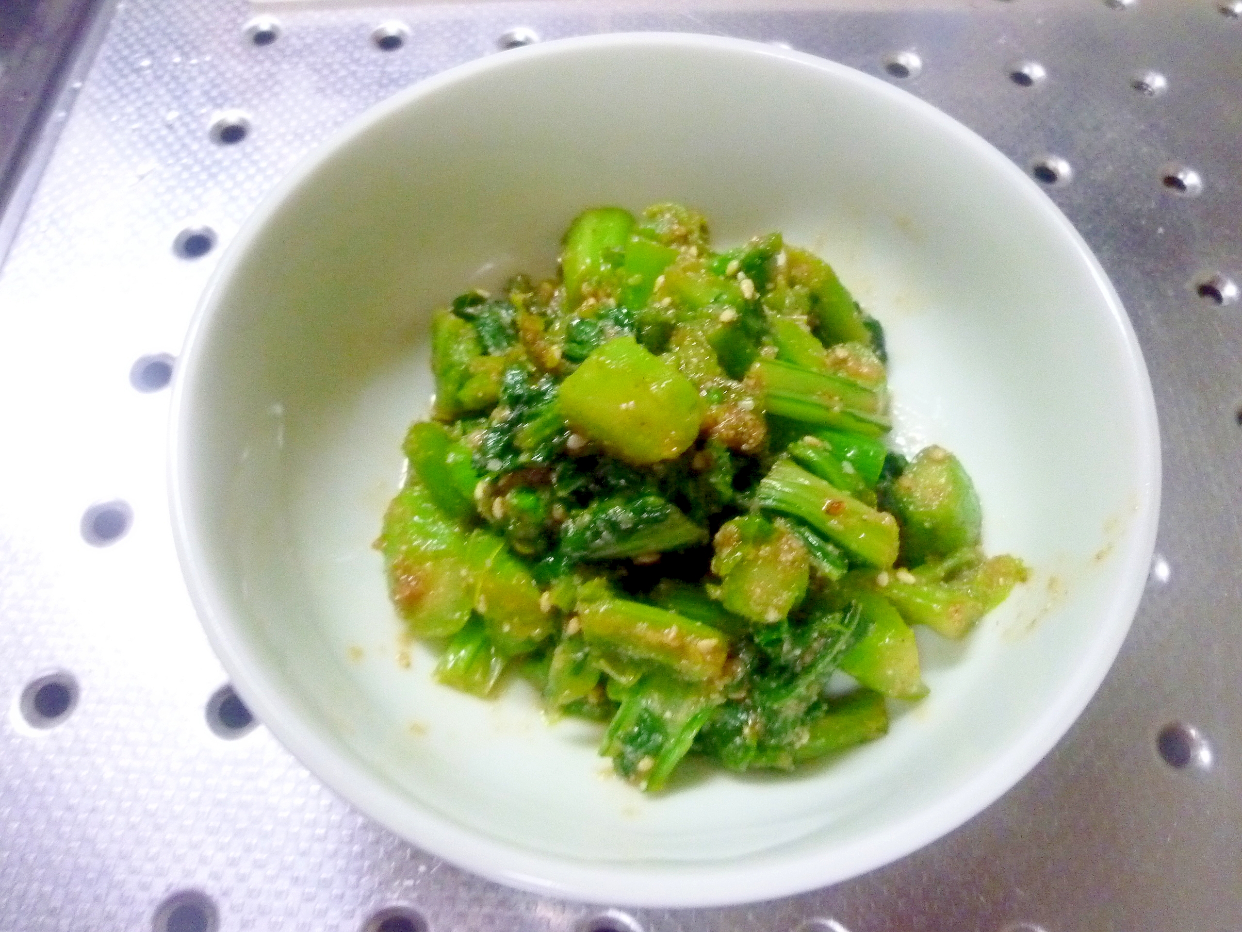 アスパラ菜の胡麻和え レシピ 作り方 By Tententen48 楽天レシピ