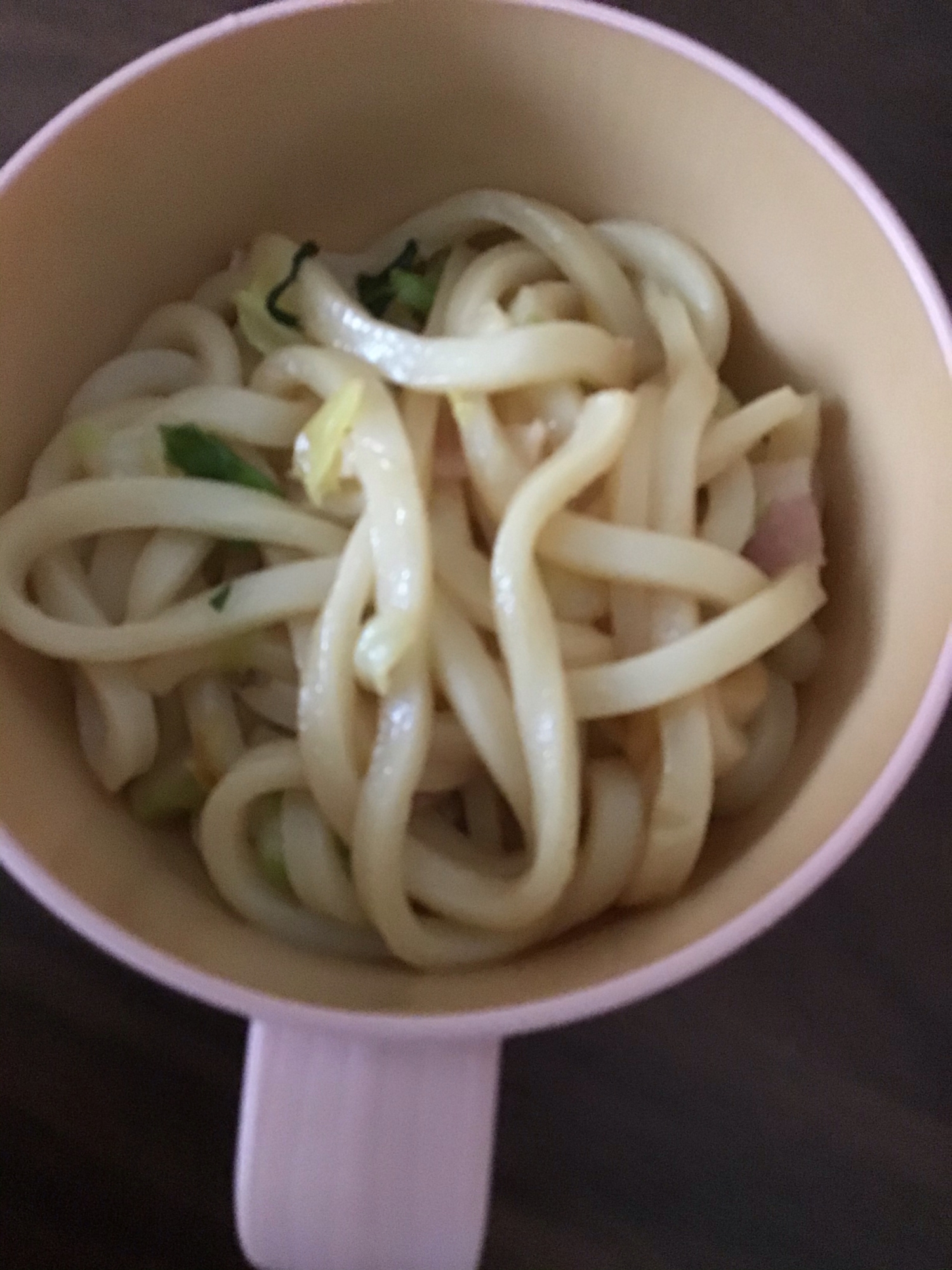 小松菜焼うどん