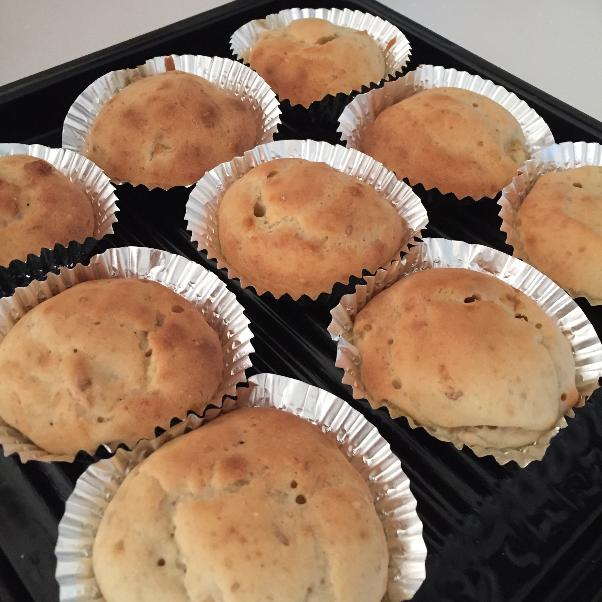 簡単 豆腐カップケーキ