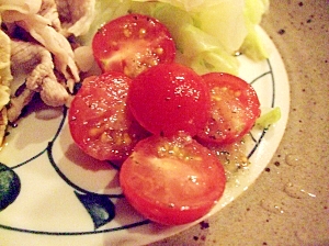 簡単！便利！夏のストック食材☆プチトマトのマリネ