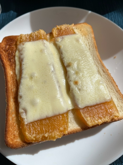 簡単＊トースト　〜干し芋チーズ〜