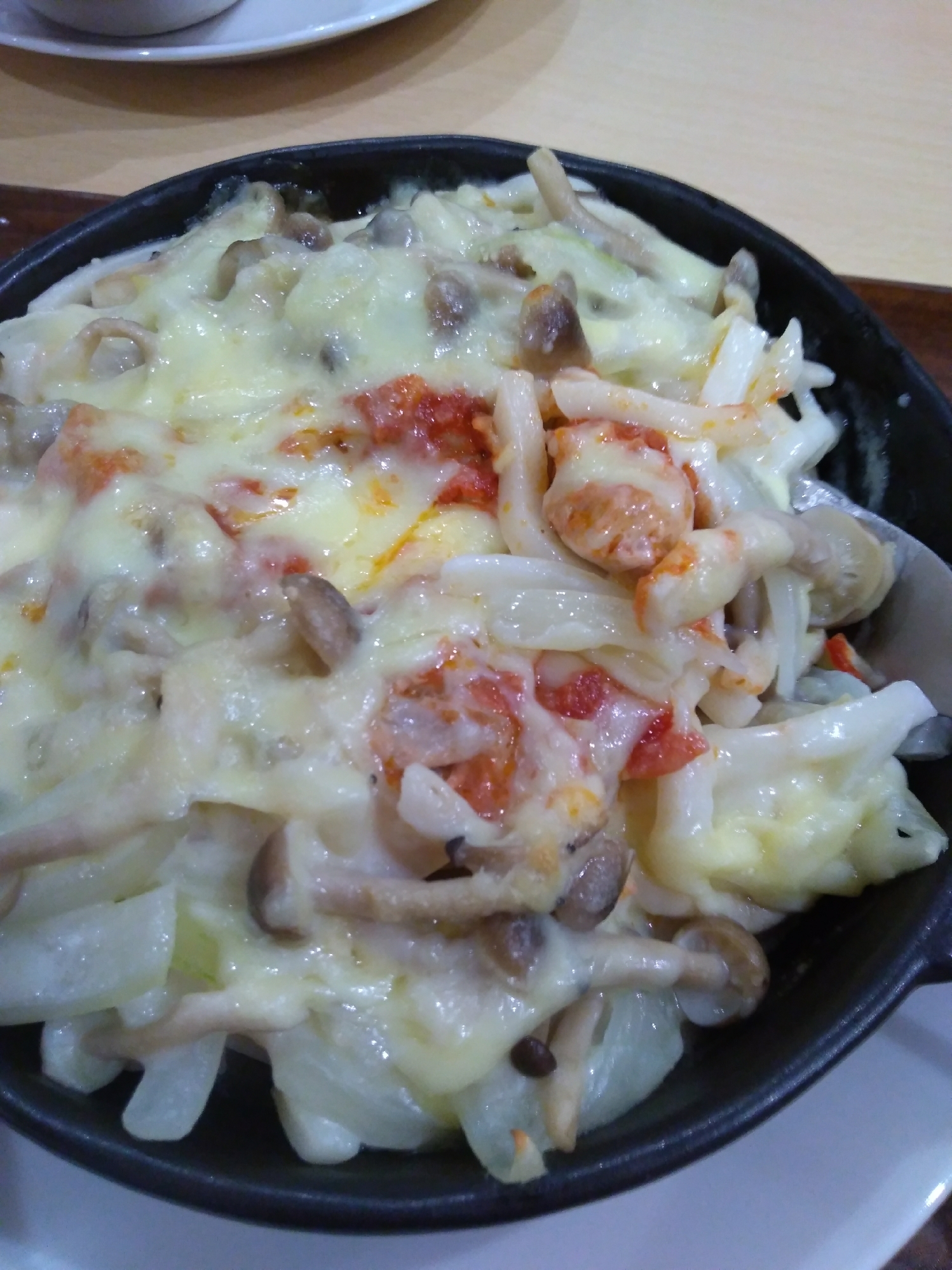 トロうま!うどんとチキンの我が家のグラタン☆