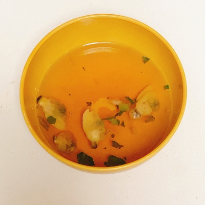 優しい味のアサリと三つ葉のお吸い物