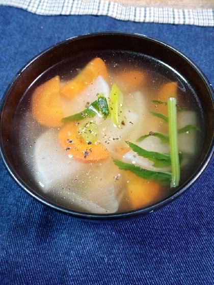 魚肉ソーセージと根菜類消費に作りました♪とても美味しく、娘からも大好評でおかわりしてました☆リピします、美味しいレシピをありがとうございます✨