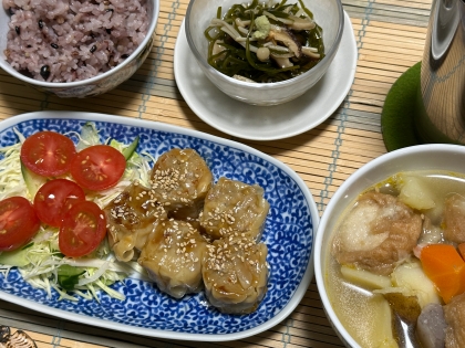 簡単★アレンジおつまみ★照り焼きシュウマイ