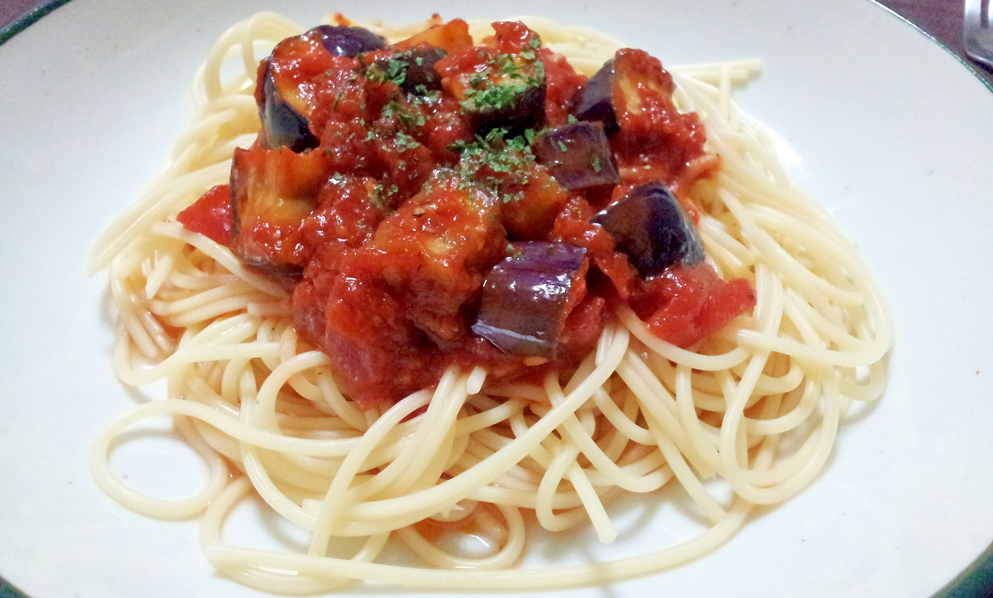 茄子とトマトソースの冷製パスタ レシピ 作り方 By みんなのばなな 楽天レシピ 茄子とトマトソースの冷製パスタ レシピ 作り方 By みんなのばなな 楽天レシピ