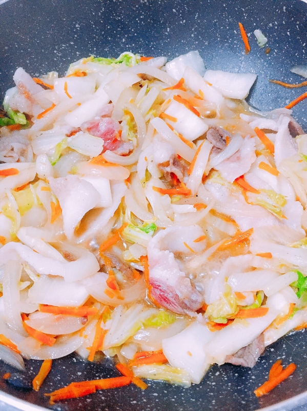 豚肉の野菜炒め