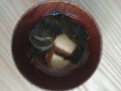 とっても美味しい
お味噌汁ごちそうさまでした
(@_@)