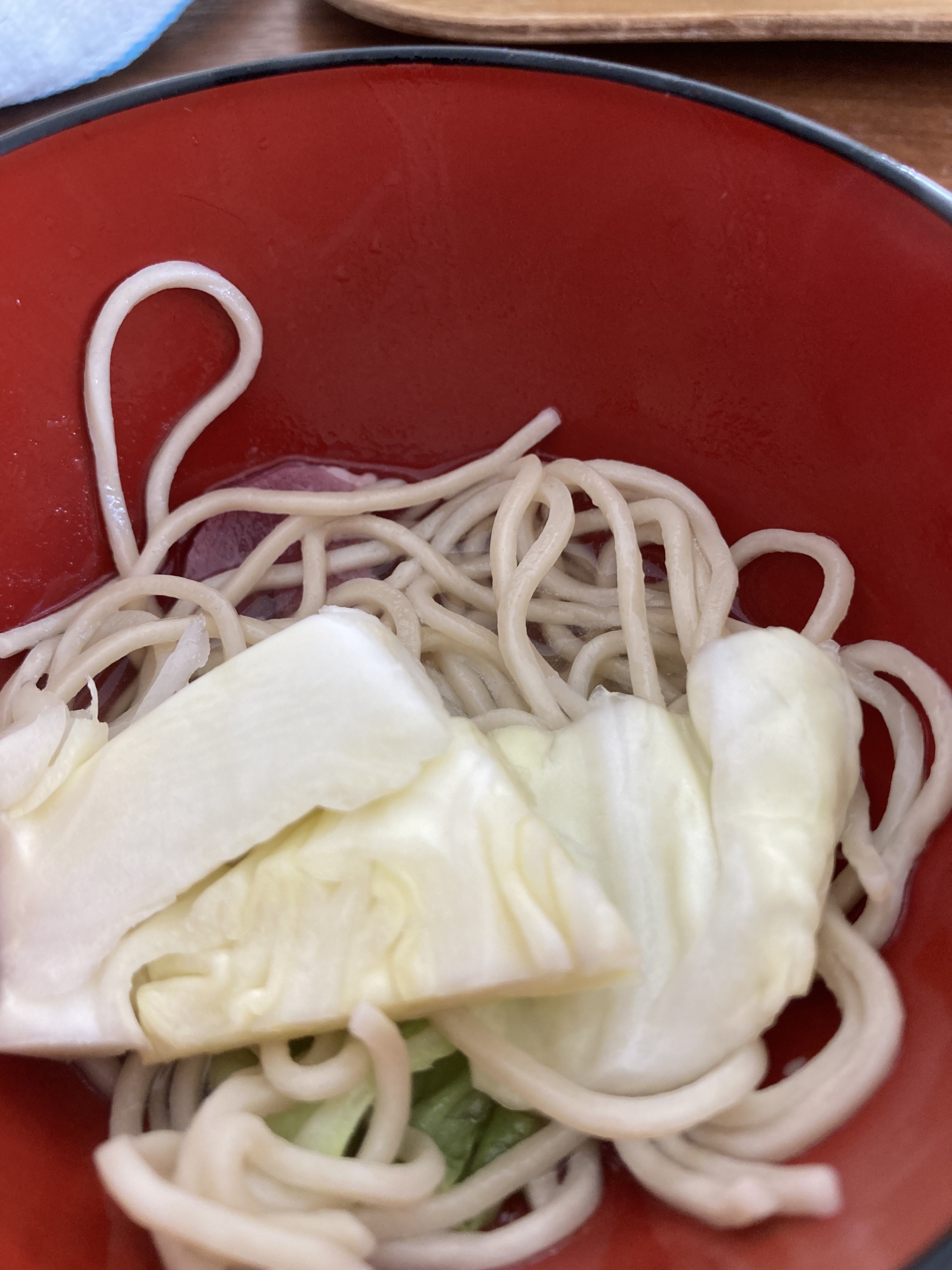 キャベ塩蕎麦