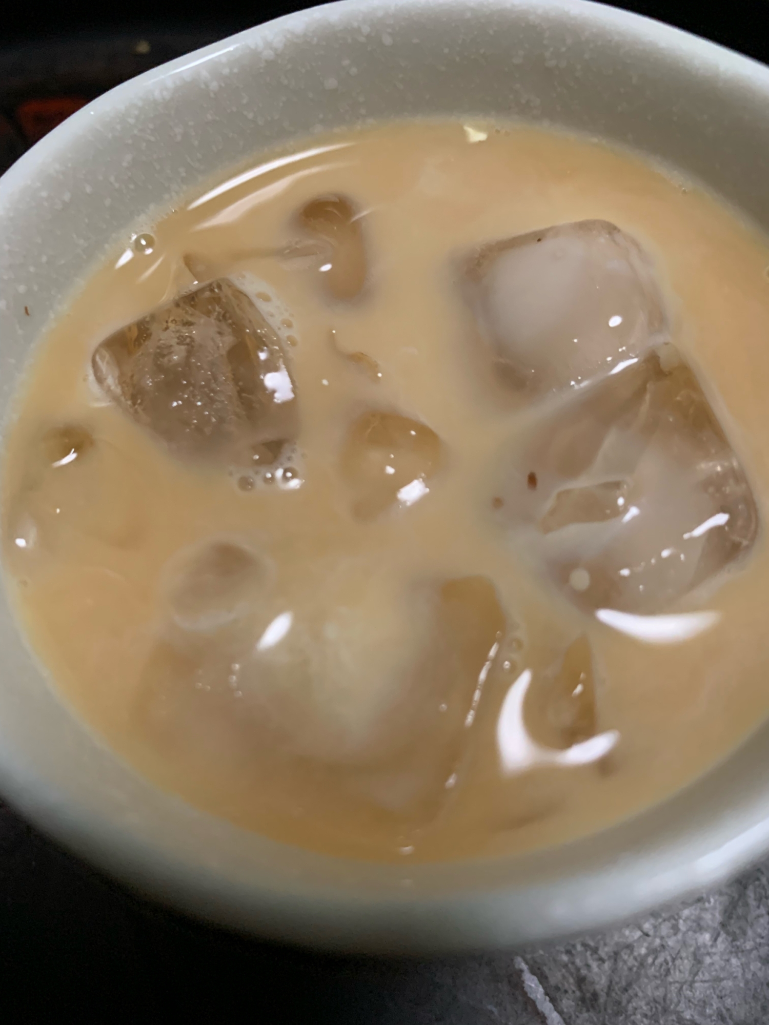 アイスジンジャーミルクティー