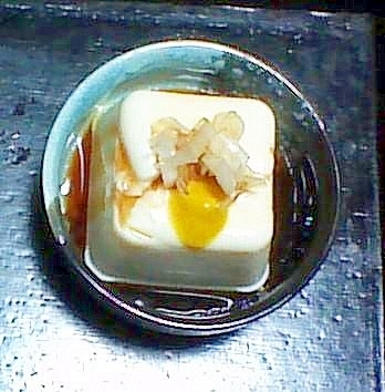 ねぎと生姜の冷奴