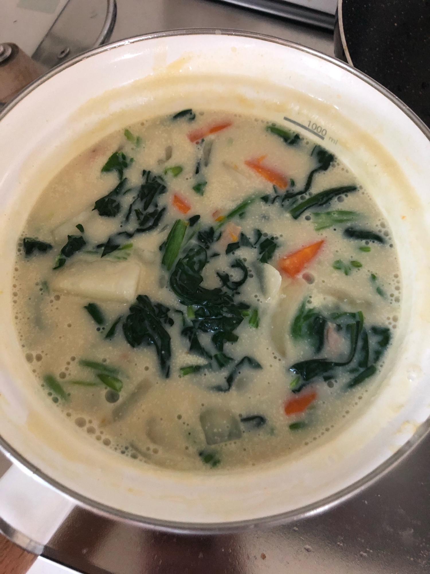 豆乳スープ