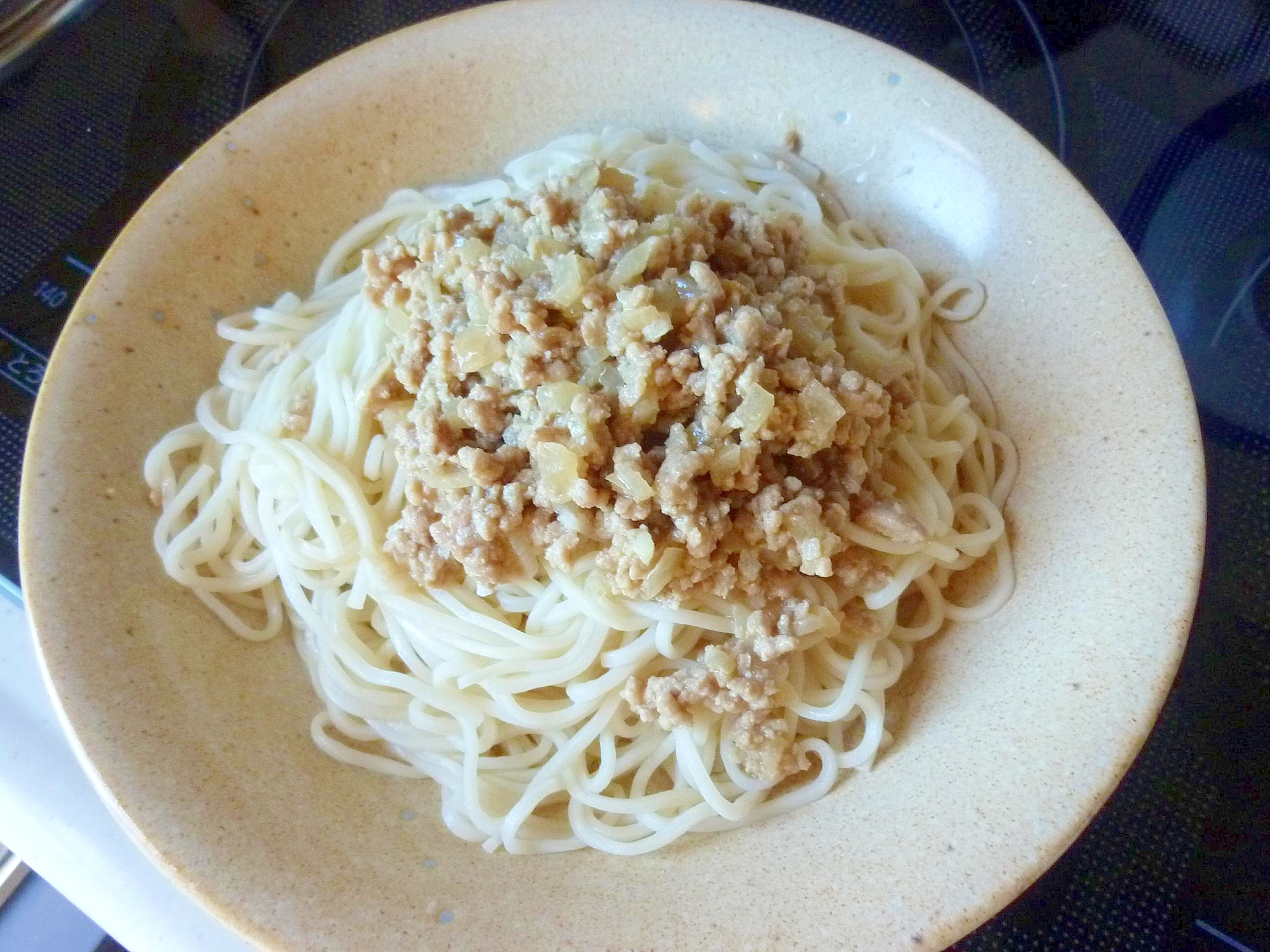 ☆子供も大好き♪　肉みそそうめん☆