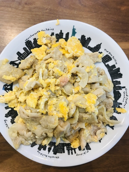 ご飯がすすむ☆豚マヨ明太卵いため