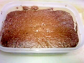 電子レンジで!プロテインココアケーキ