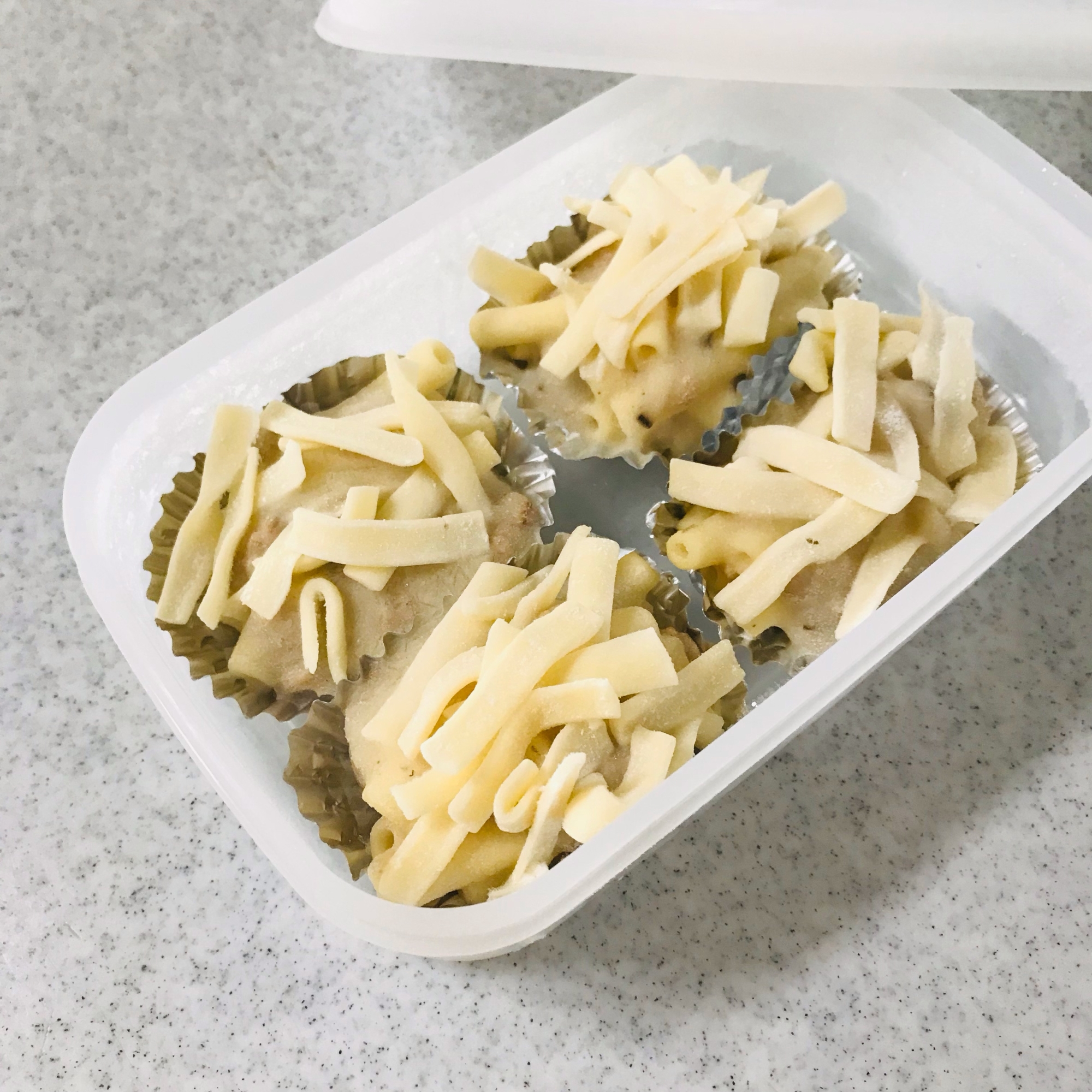 お弁当用〜手作りグラタン冷凍保存