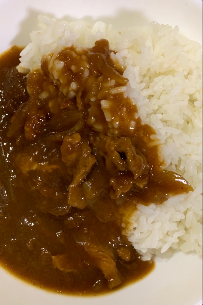 フライパン１つで出来る★玉ねぎと牛肉のハヤシライス
