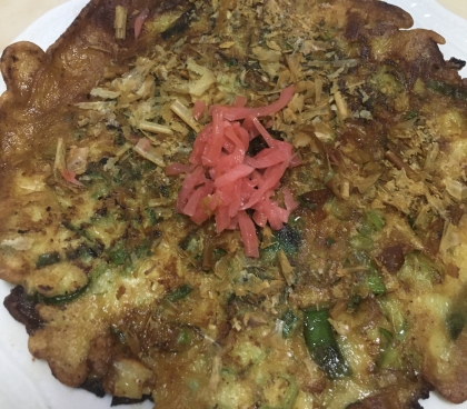 大阪人が作る　ねぎ焼き