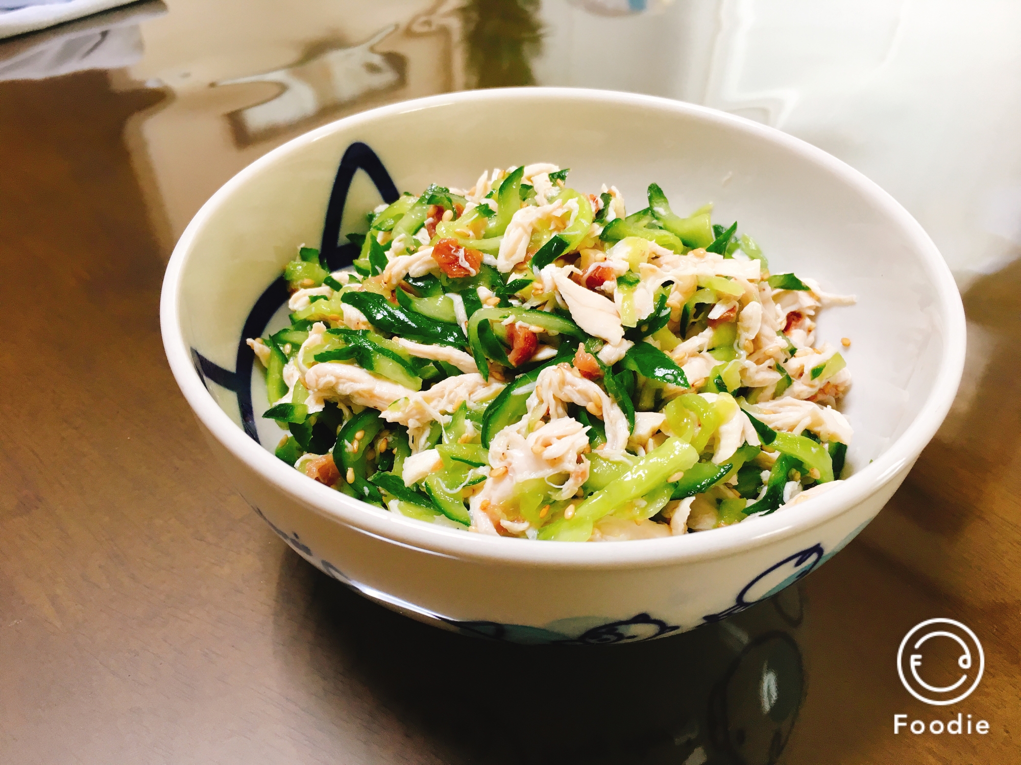 さっぱりきゅうりと梅のナムル