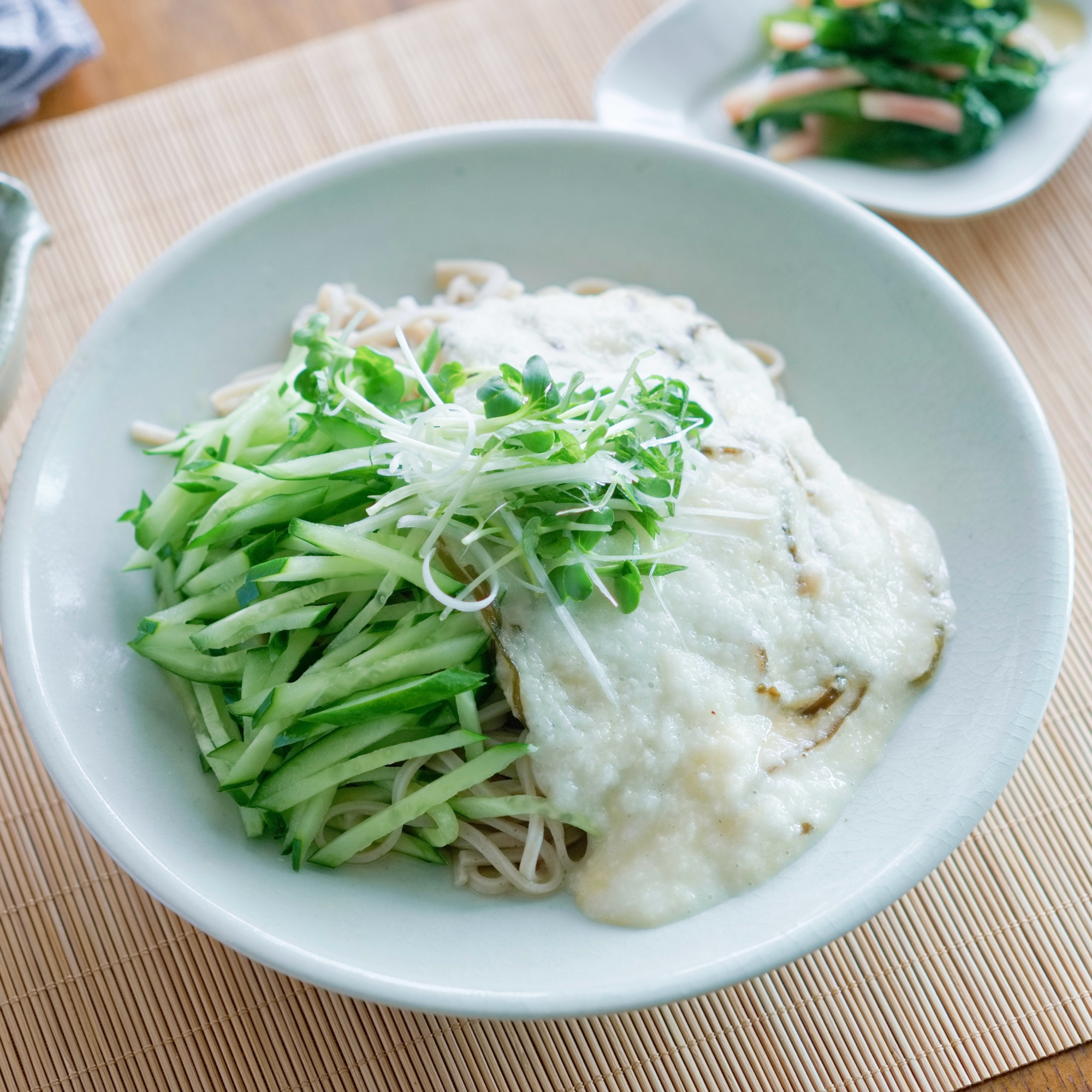 塩昆布とろろ冷やしそば【和食・主食】