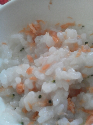 離乳食 鮭フレークとブロッコリーのおかゆ レシピ 作り方 By やあ こ あや 楽天レシピ 離乳食 鮭フレークとブロッコリーのおかゆ レシピ 作り方 By やあ こ あや 楽天レシピ