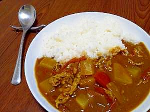 夏に合う!大根と豚肉のさっぱりカレー