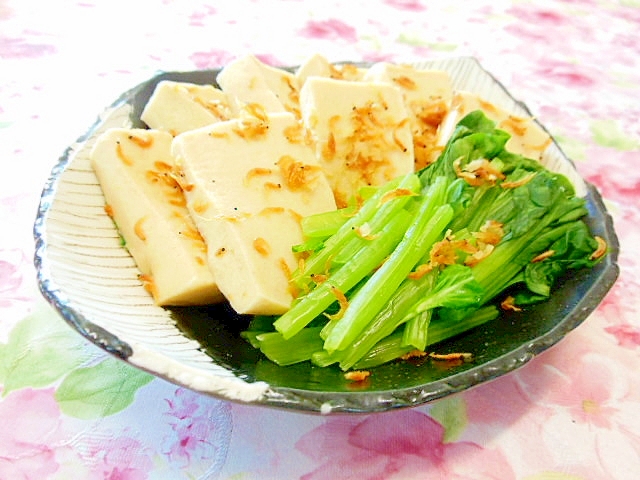 花小エビと高野豆腐と小松菜の煮物 レシピ 作り方 By 小太郎1212 楽天レシピ 花小エビと高野豆腐と小松菜の煮物 レシピ 作り方 By 小太郎1212 楽天レシピ