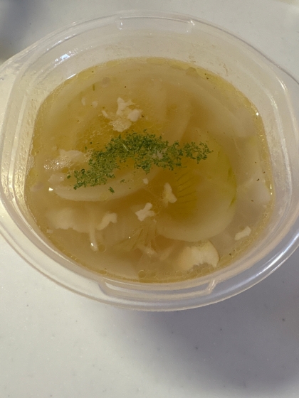 パパっと簡単 オニオンスープ♪