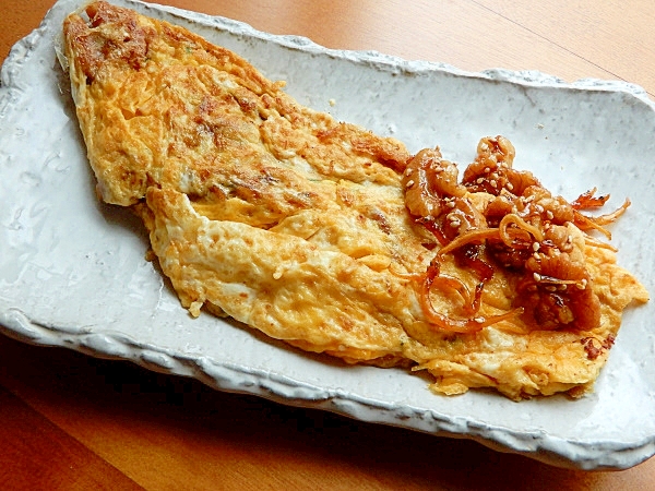 まな板なし 小女子くるみ オムレツ マヨ レシピ 作り方 By ジョン リーバス 楽天レシピ