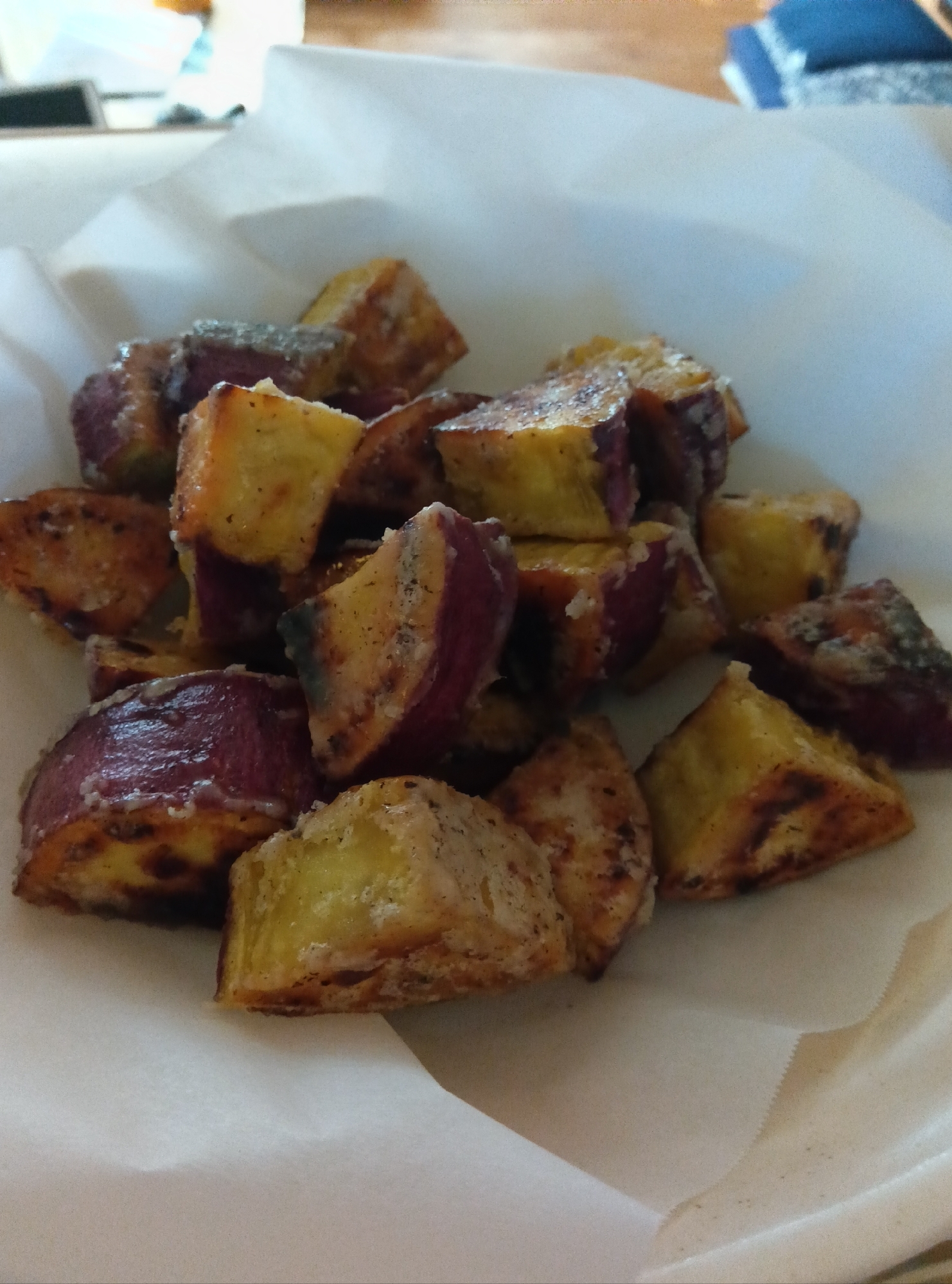 サツマイモのカリカリ 砂糖がけ