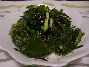 海藻サラダ☆梅ドレッシング和え