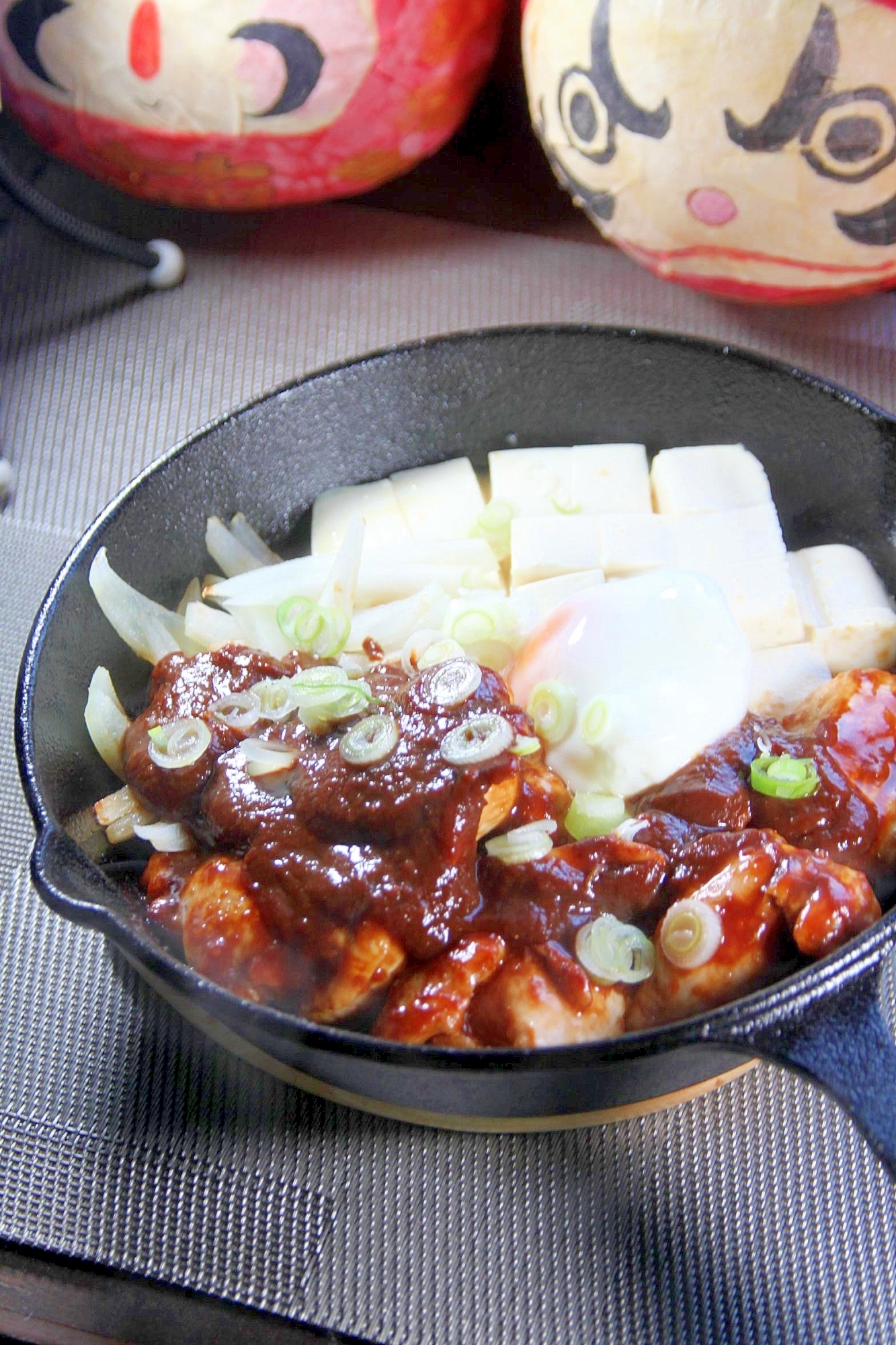 松屋さん風『鶏のどて煮風鍋』