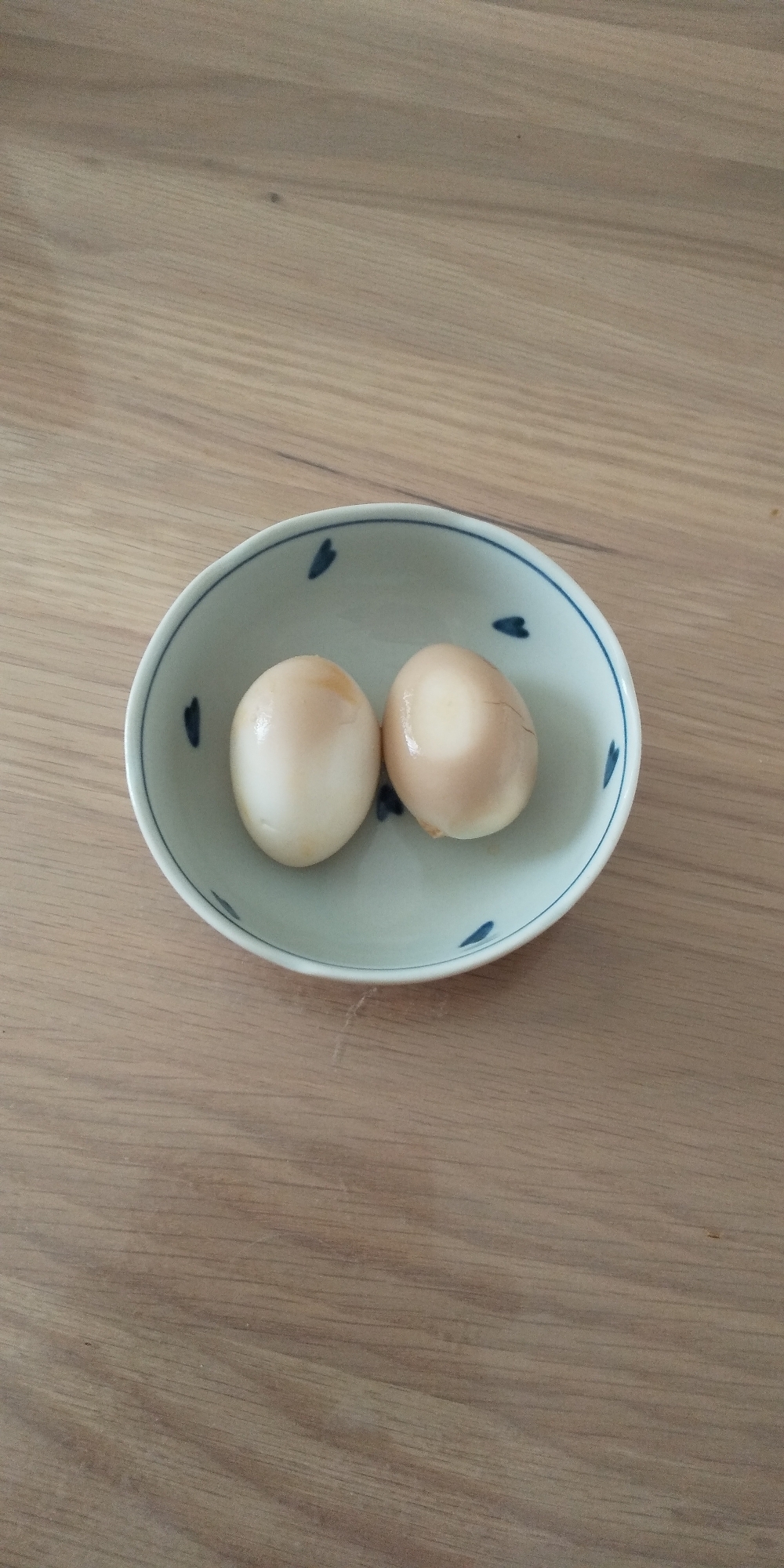 ニンニク醤油で味付け卵♡