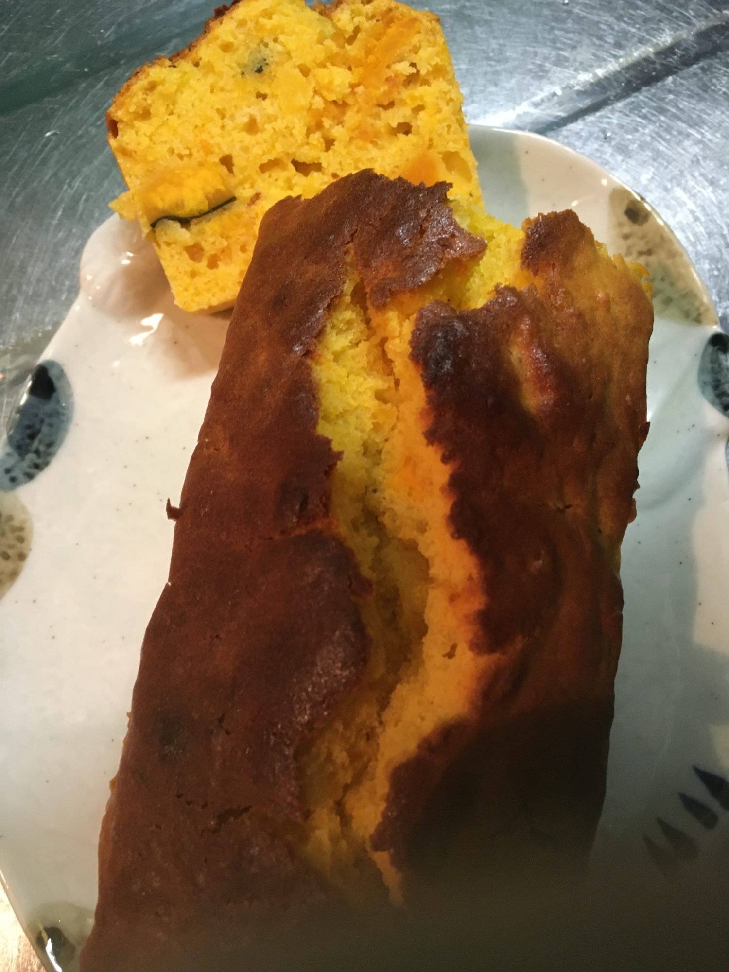 バター不使用かぼちゃのパウンドケーキ