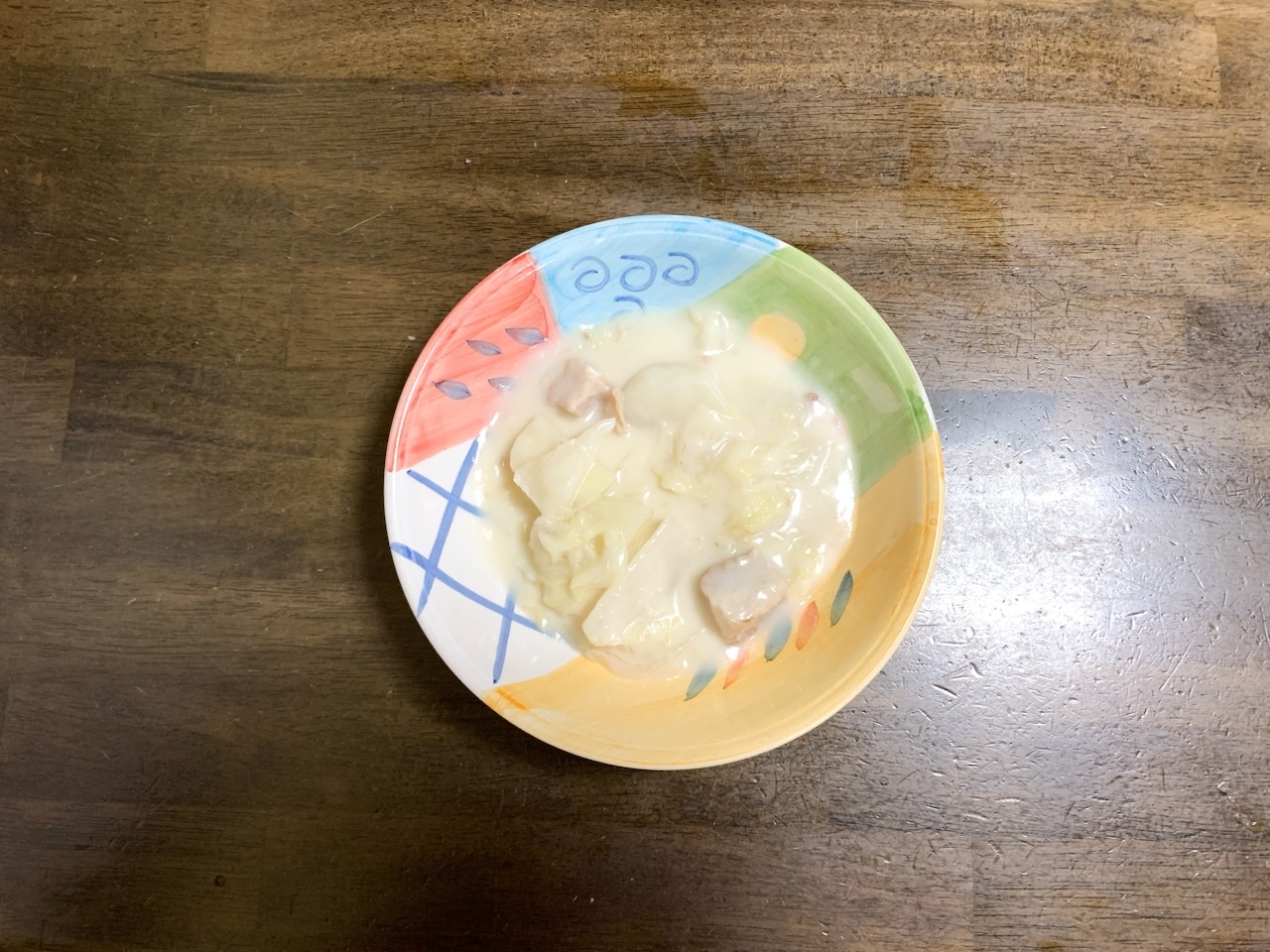 米粉レシピ　白菜とかぶのクリームシチュー