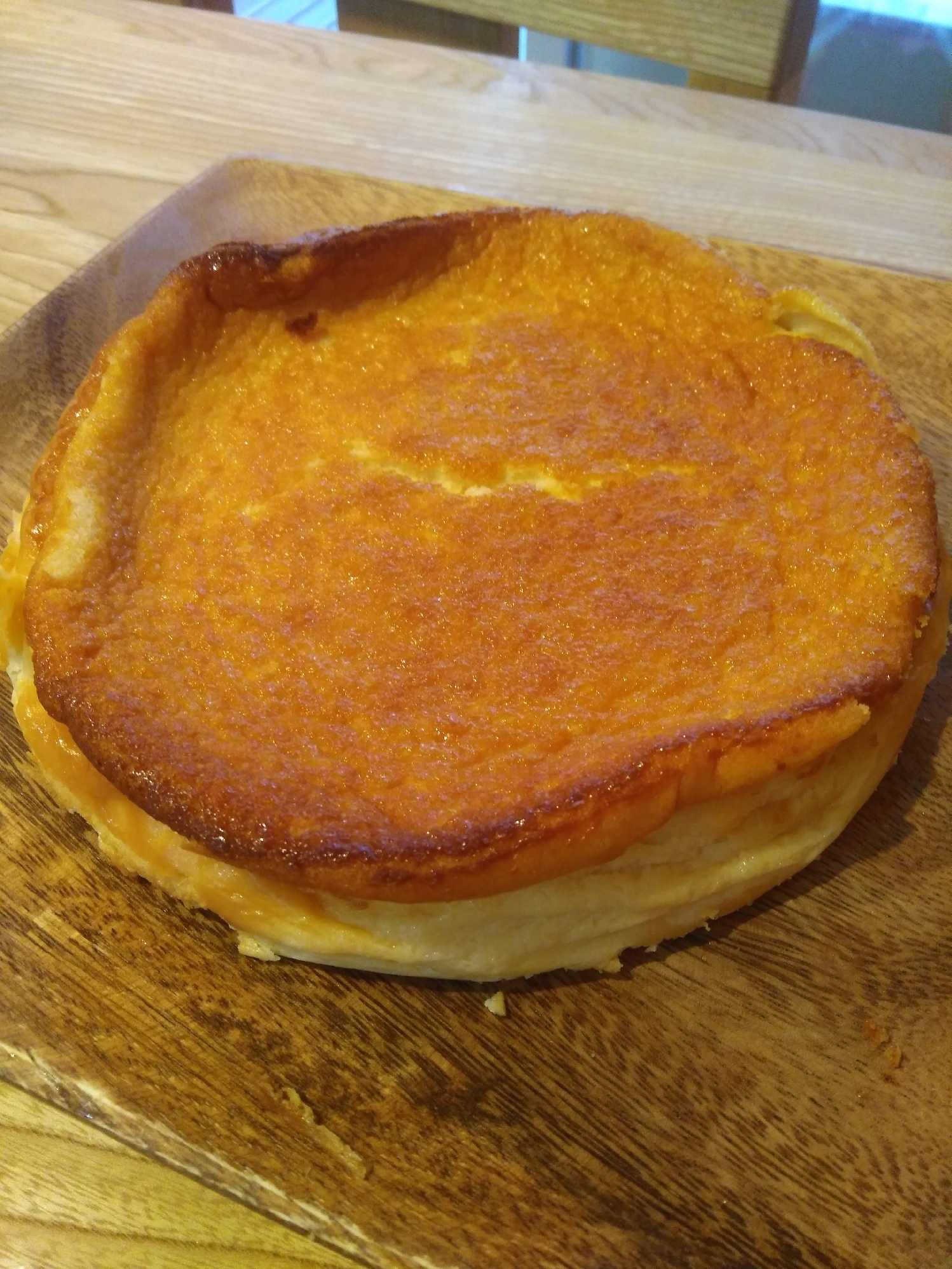 グルテンフリーの濃厚ベイクドチーズケーキ