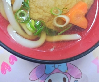 きつねうどん＊いなり寿司揚げのリメイク