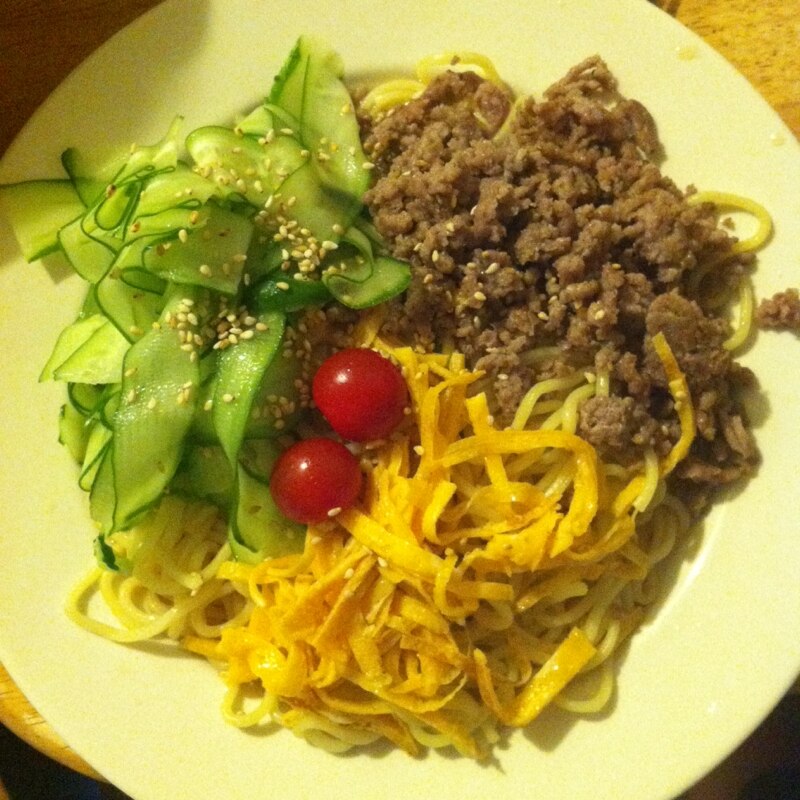 合挽きミンチで冷やし中華 レシピ 作り方 By Asa 楽天レシピ