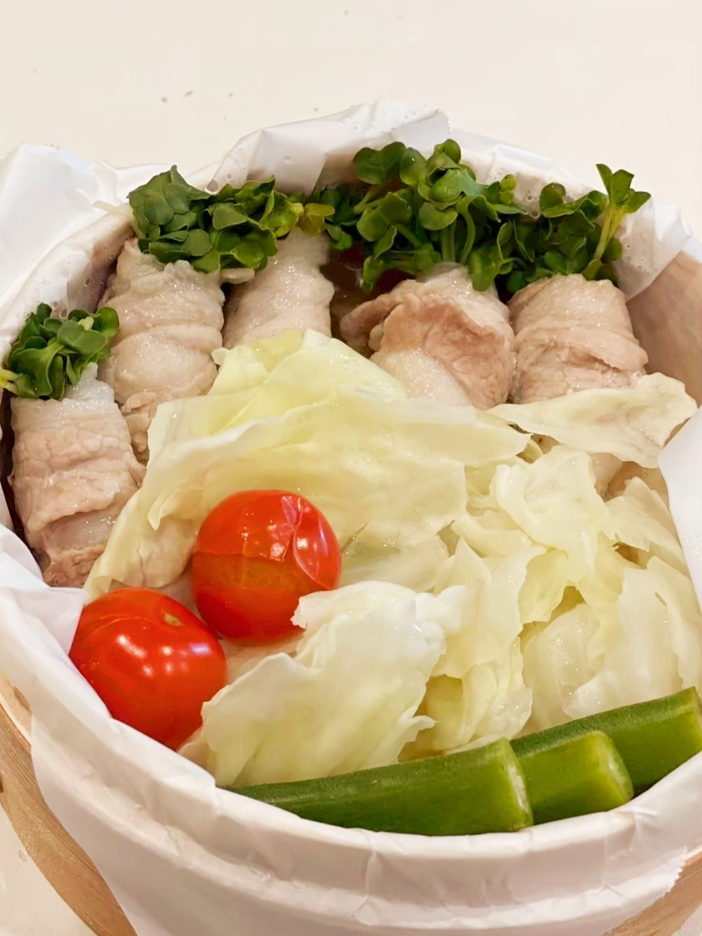 さっぱり美味しい！せいろ蒸し