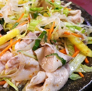 ベトナム風豚シャブサラダ