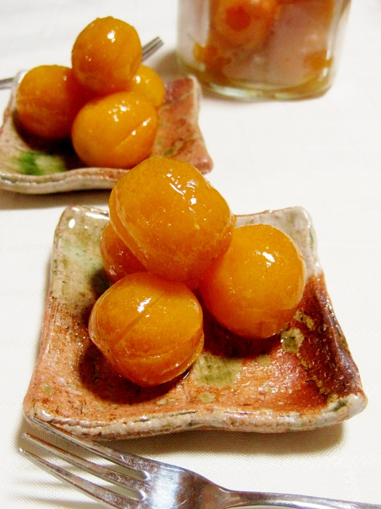 きんかんの簡単コンポート 大人味 レシピ 作り方 By yamat 楽天レシピ